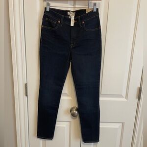 Madewell Mid-rise Skinny Jeans in Lakspur Wash